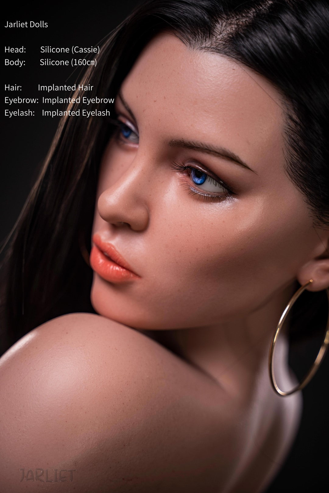 cassie muñeca sexual (Jarliet Copa C de silicona de 160 cm)