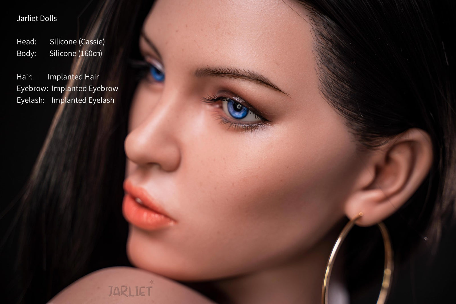 cassie muñeca sexual (Jarliet Copa C de silicona de 160 cm)