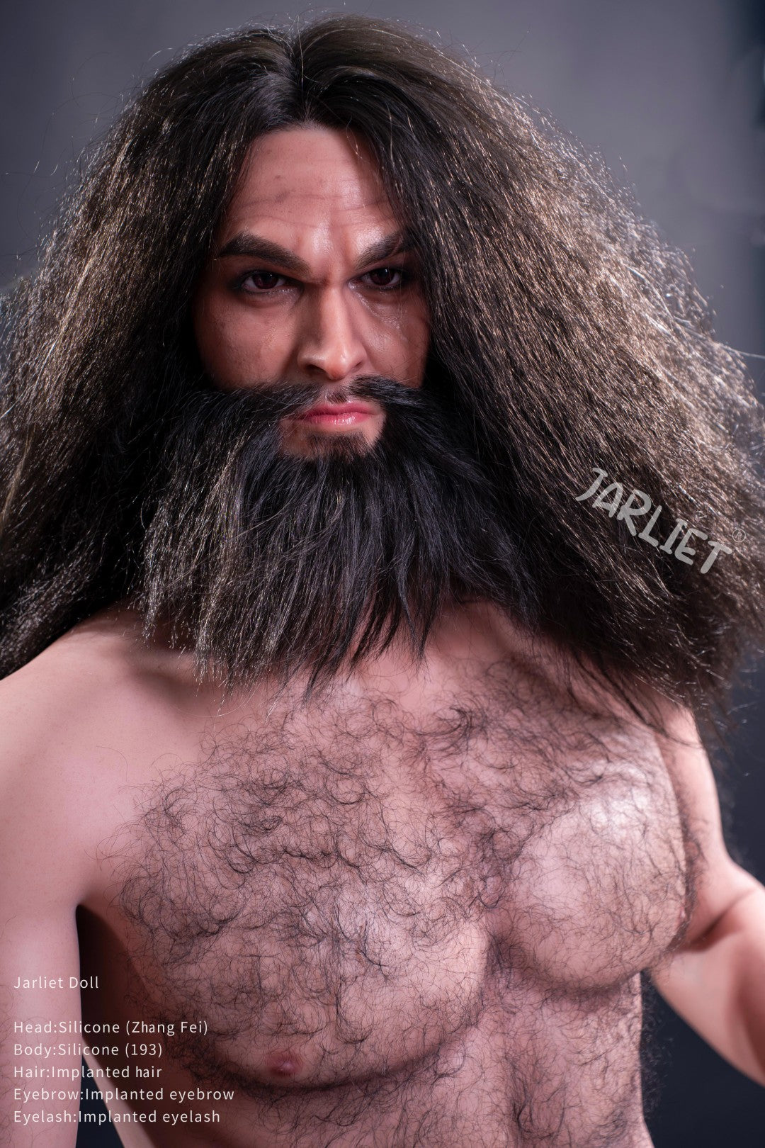 Masculino muñeca sexual Zhang Fei de Jarliet – Muñeca Realista de 193 cm con Cuerpo Musculoso