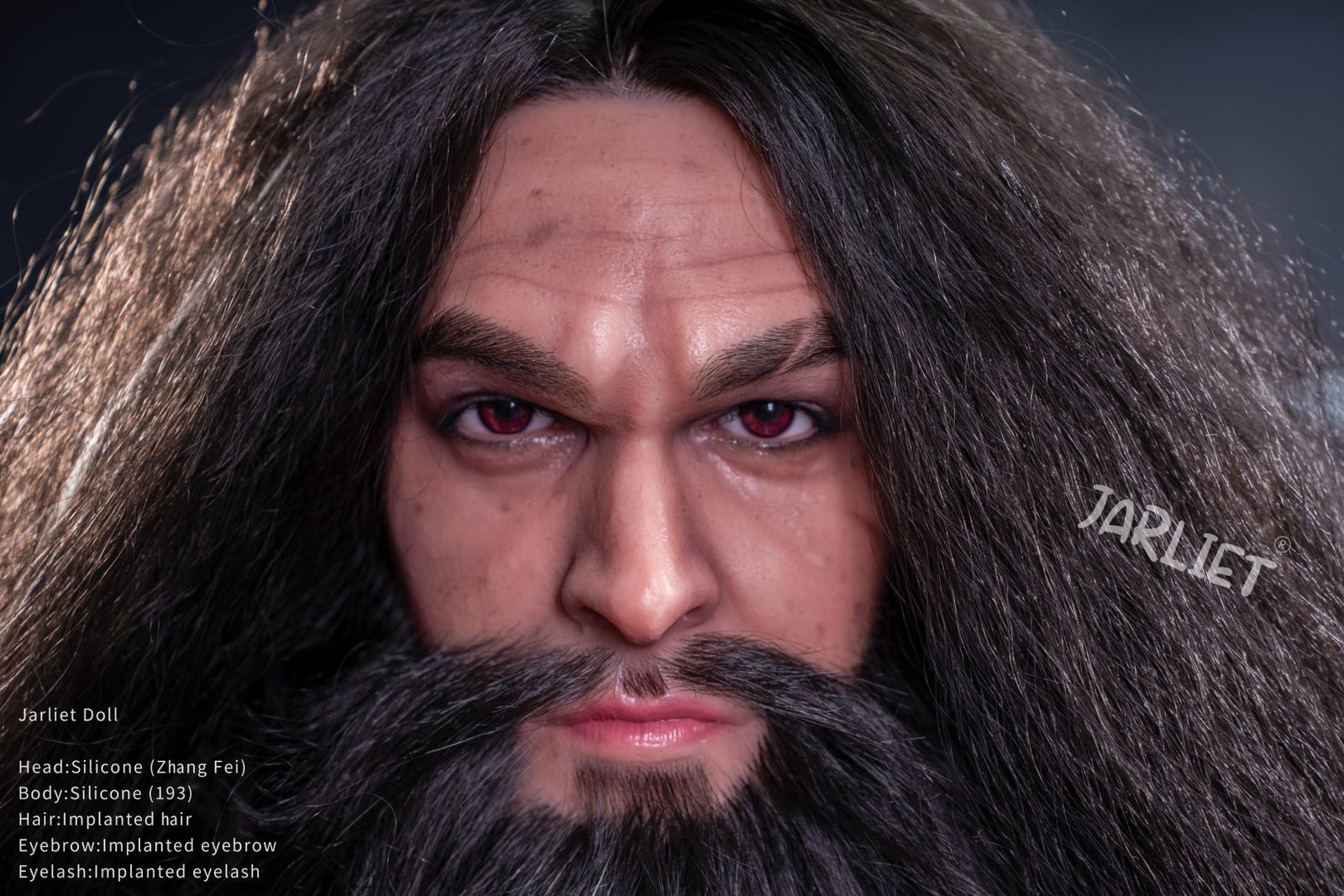 Masculino muñeca sexual Zhang Fei de Jarliet – Muñeca Realista de 193 cm con Cuerpo Musculoso