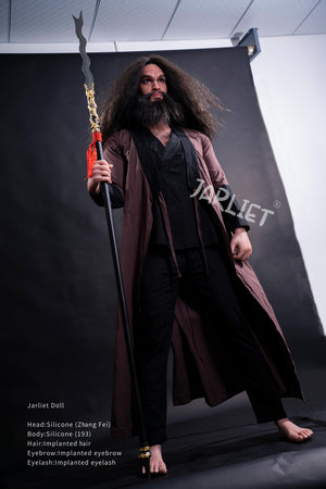Male Sex doll Zhang Fei from Jarliet - 193 cm realistic Doll with muscle body
