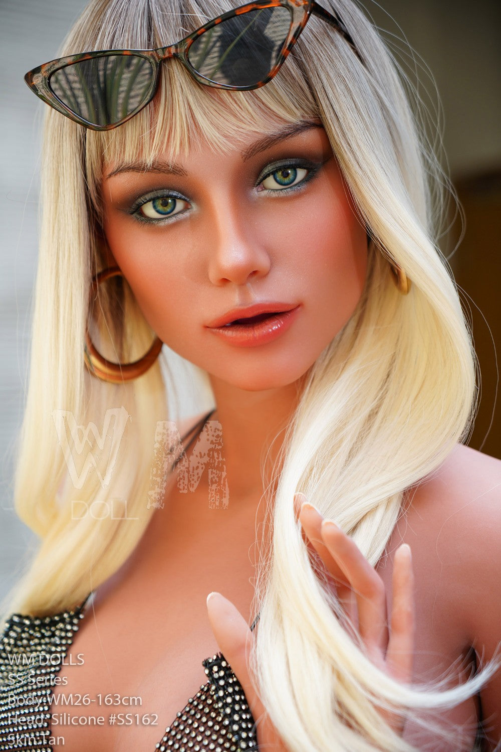 Angela muñeca sexual (WM-Doll 163cm D-Kupa #SS162 TPE+Silicona)