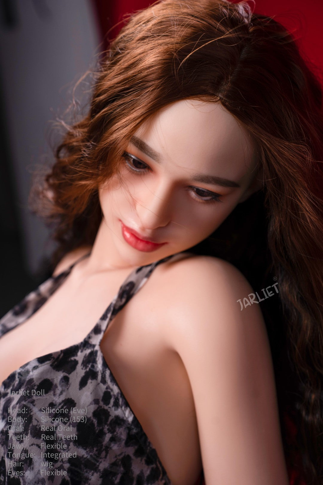 Víspera muñeca sexual (Jarliet Silicona C-Cup de 153 cm)