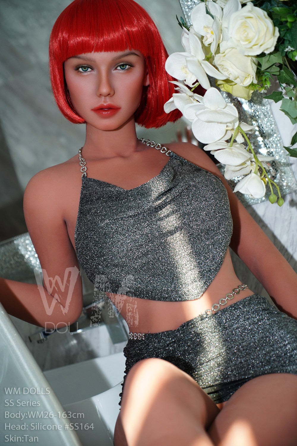 Tess muñeca sexual (WM-Doll 163cm D-Kupa #SS164 TPE+Silicona)