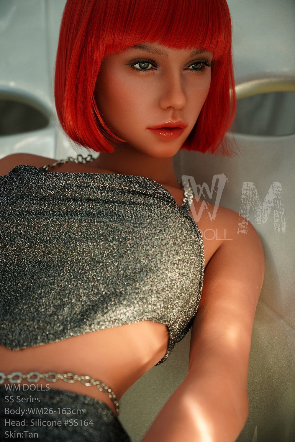 tess muñeca sexual (WM-Doll Copa D de 163 cm #SS164 TPE+silicona)