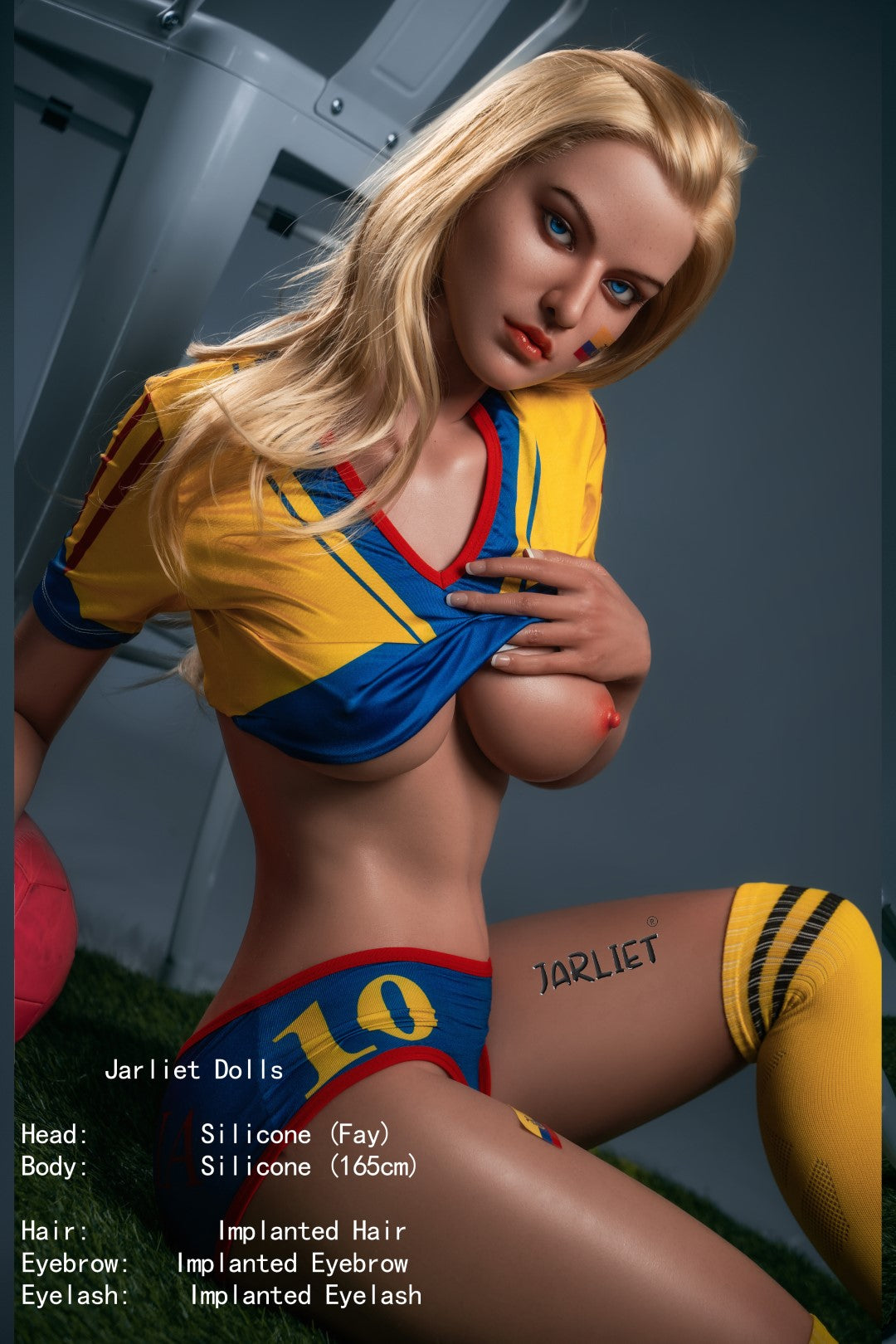 Meter muñeca sexual (Jarliet Silicona C-Cup de 165 cm)