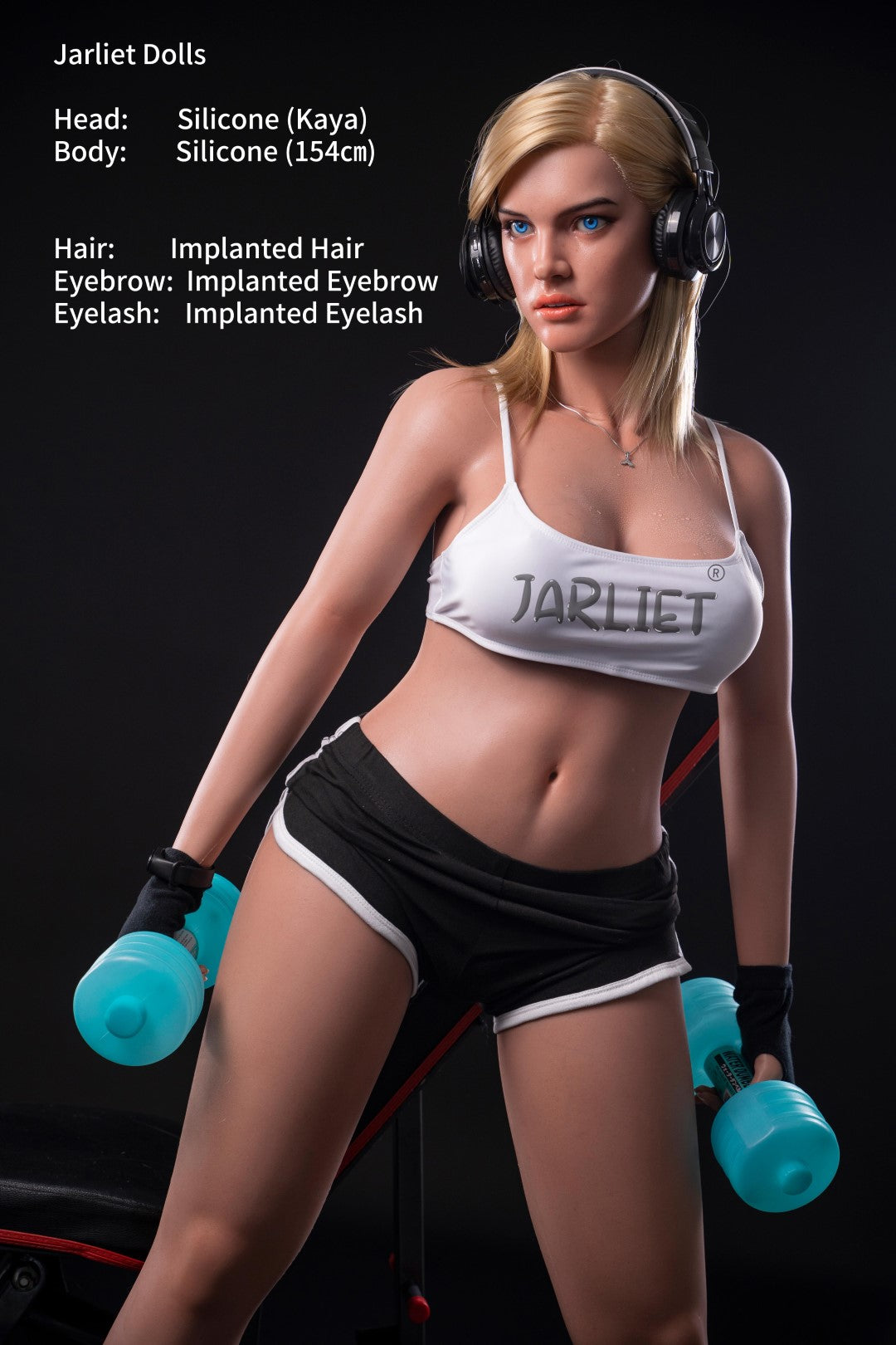 kaya 1 muñeca sexual (Jarliet 154 cm copa C de silicona)