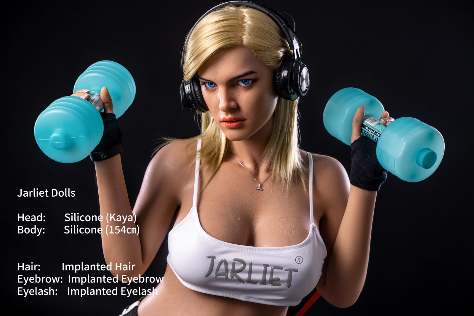 kaya 1 muñeca sexual (Jarliet 154 cm copa C de silicona)