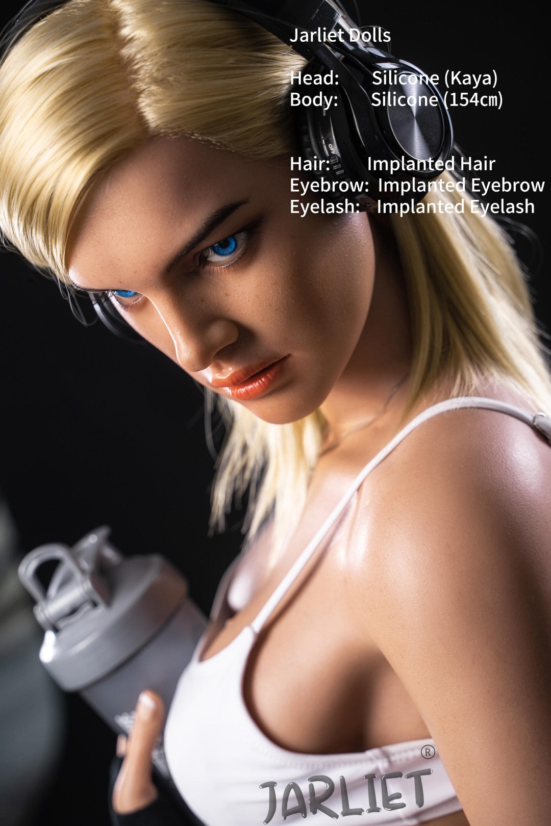 kaya 1 muñeca sexual (Jarliet 154 cm copa C de silicona)