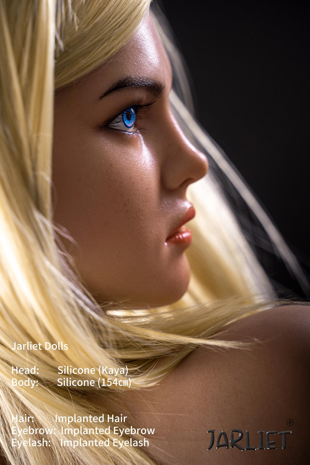 kaya 1 muñeca sexual (Jarliet 154 cm copa C de silicona)