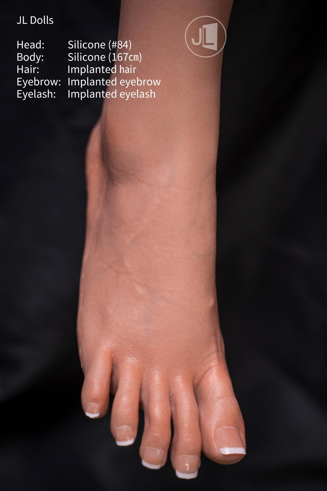 blanca muñeca sexual (Jarliet 167 cm copa B de silicona)