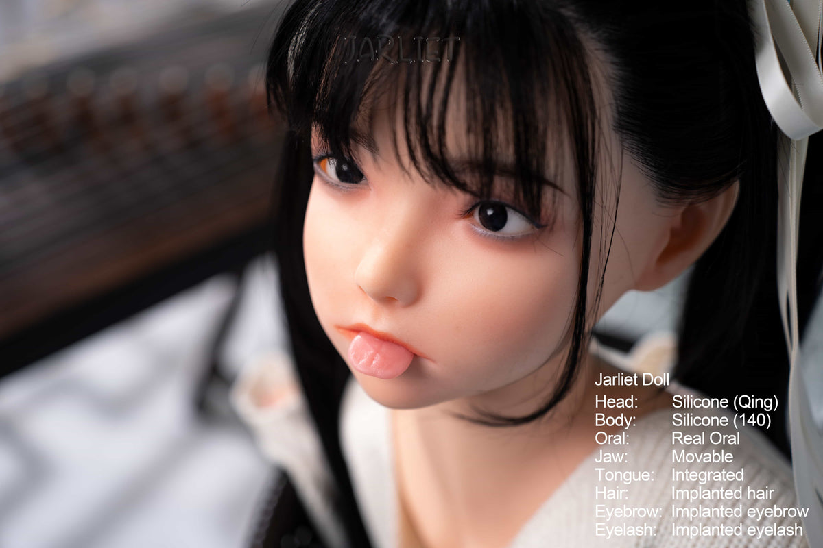Qing muñeca sexual (Jarliet Copa C de silicona de 140 cm)