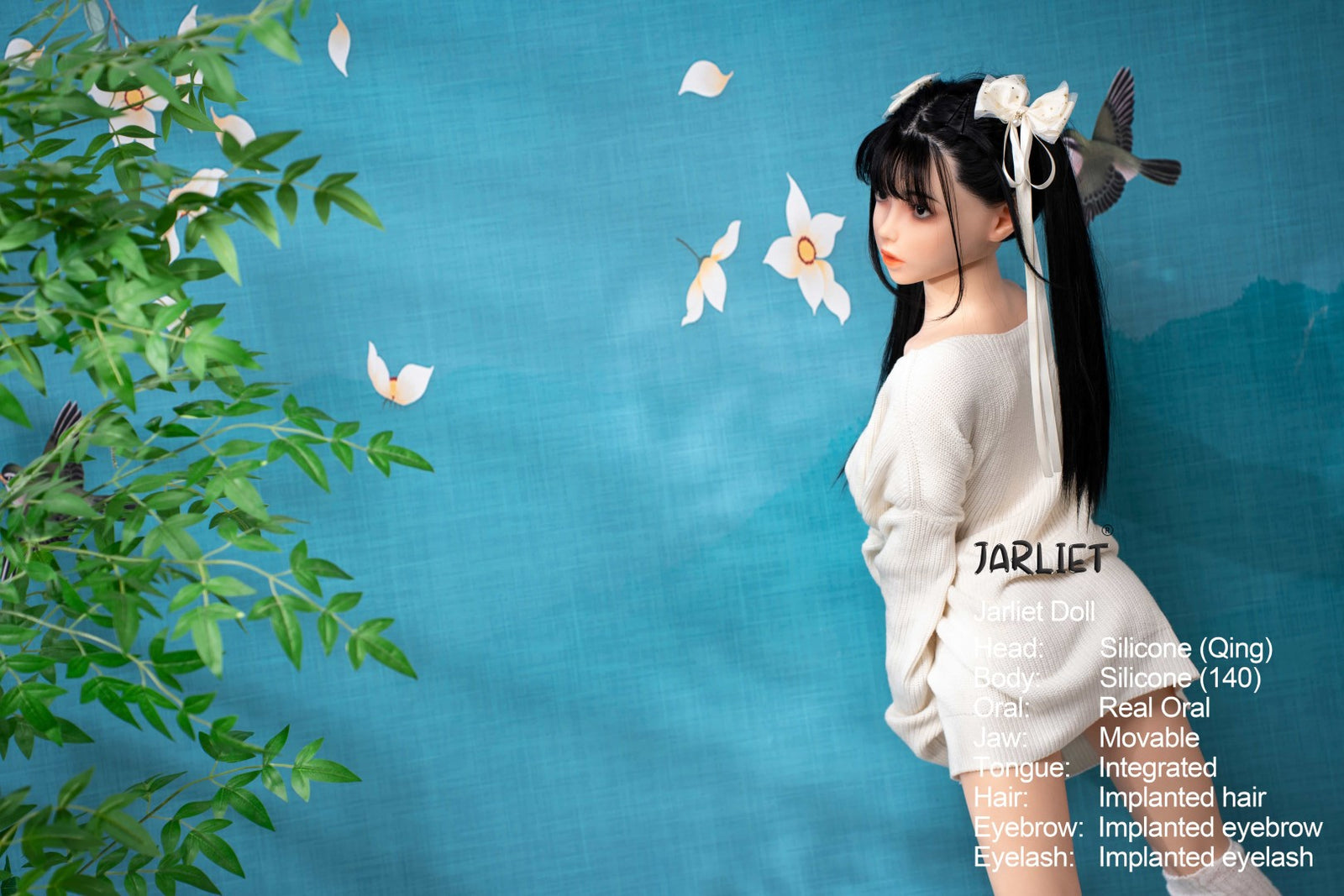 Qing muñeca sexual (Jarliet Copa C de silicona de 140 cm)