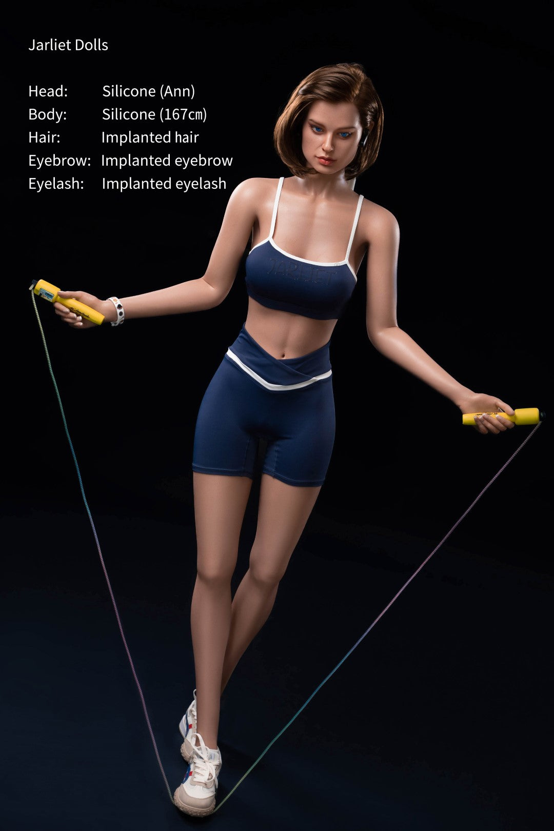 Ana muñeca sexual (Jarliet 167 cm copa B de silicona)