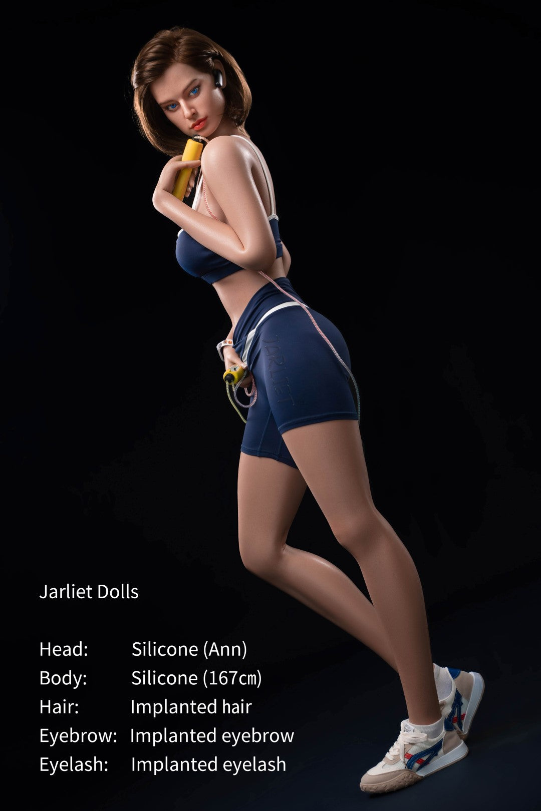 Ana muñeca sexual (Jarliet 167 cm copa B de silicona)