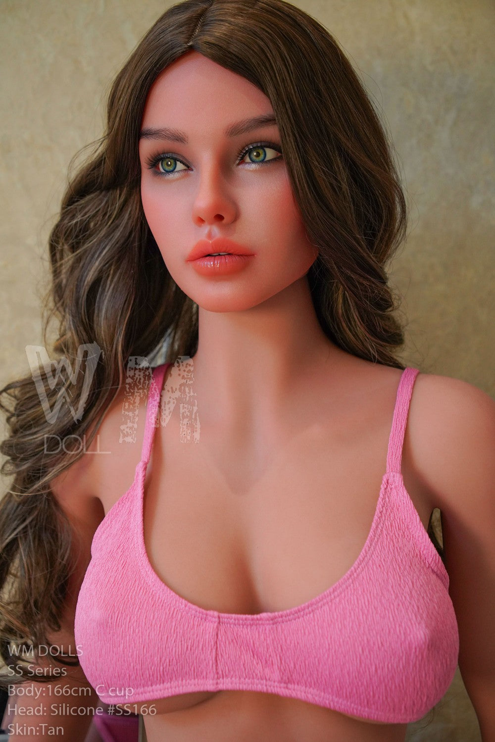 alexa muñeca sexual (WM-Doll Copa C de 166 cm #SS166 TPE+silicona)