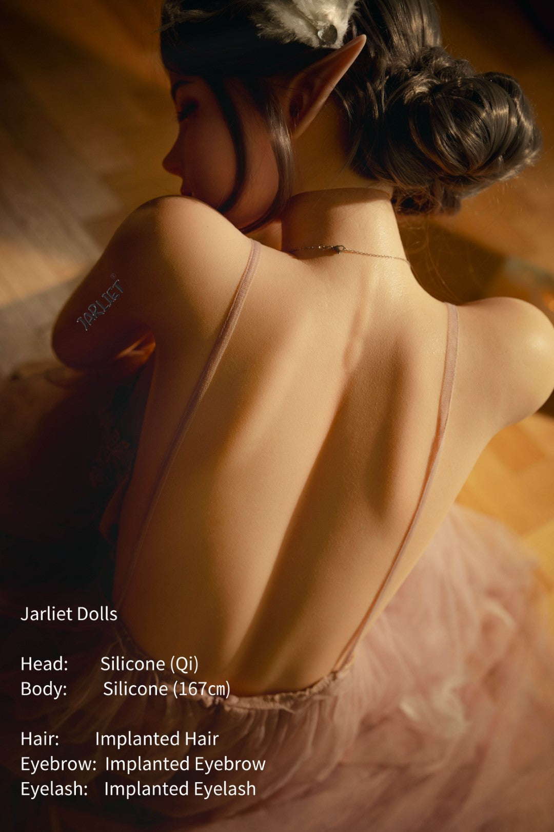 chi muñeca sexual (Jarliet 167 cm copa B de silicona)