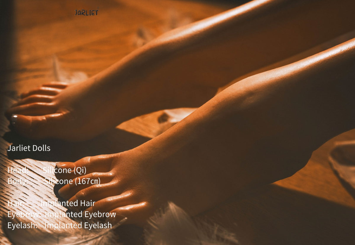 chi muñeca sexual (Jarliet 167 cm copa B de silicona)