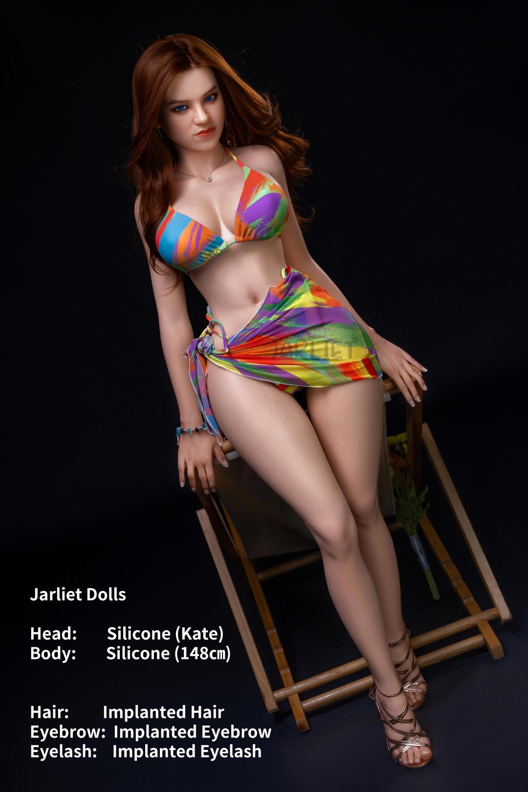 kate muñeca sexual (Jarliet Copa E de silicona de 148 cm)