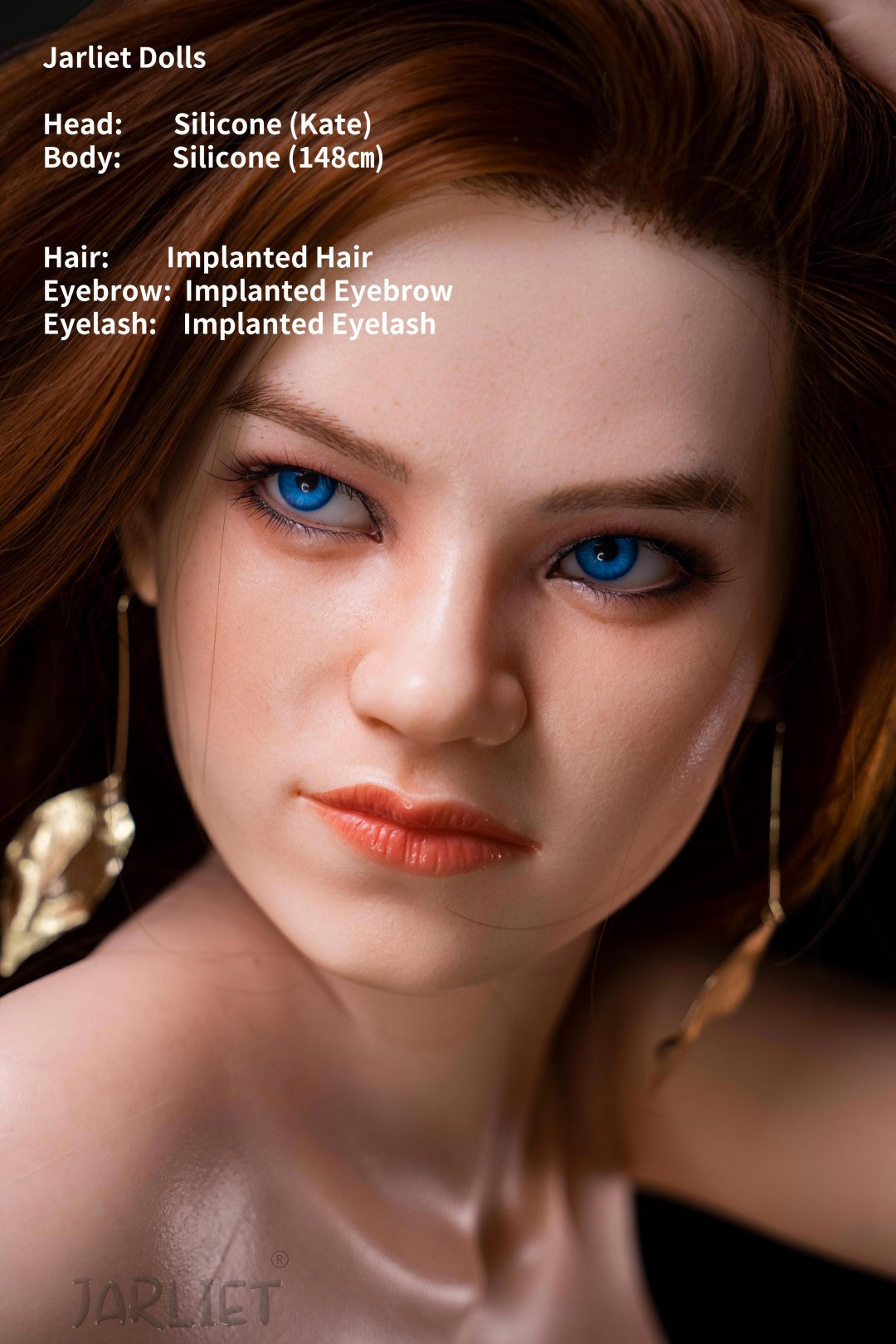 kate muñeca sexual (Jarliet Copa E de silicona de 148 cm)