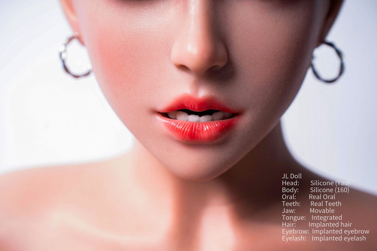 Yao muñeca sexual (Jarliet Copa C de silicona de 160 cm)