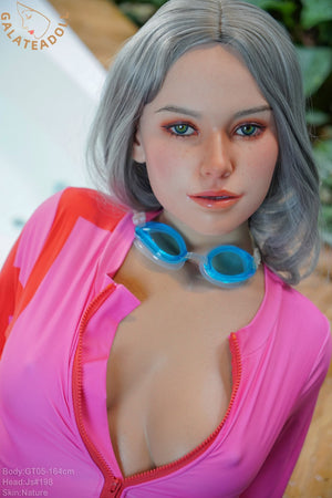 Olga Sexdocka (Galatea Doll 164cm B-Kupa #198 Silikon)