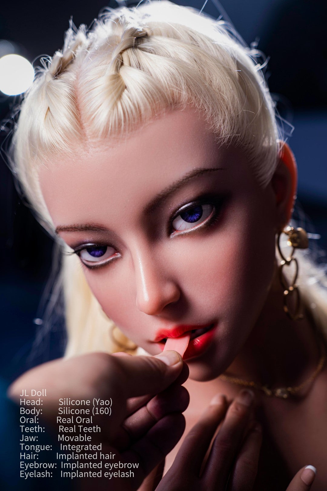Yao muñeca sexual (Jarliet Copa C de silicona de 160 cm)