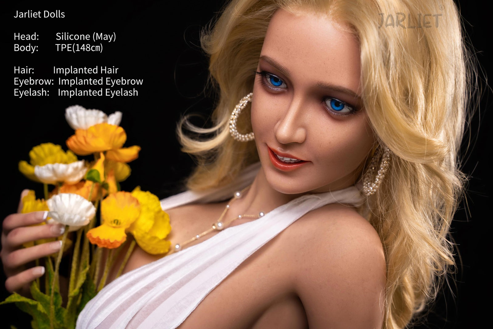 Puede muñeca sexual (Jarliet 148cm E-Cup TPE+Silicona)