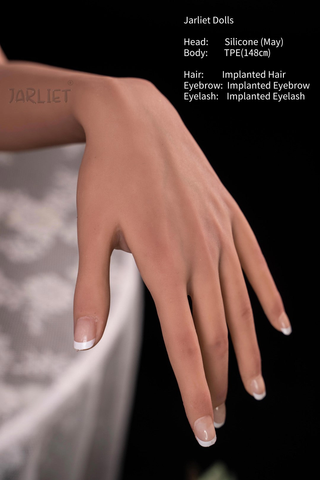 Puede muñeca sexual (Jarliet 148 cm E-CUP TPE+Silicona)
