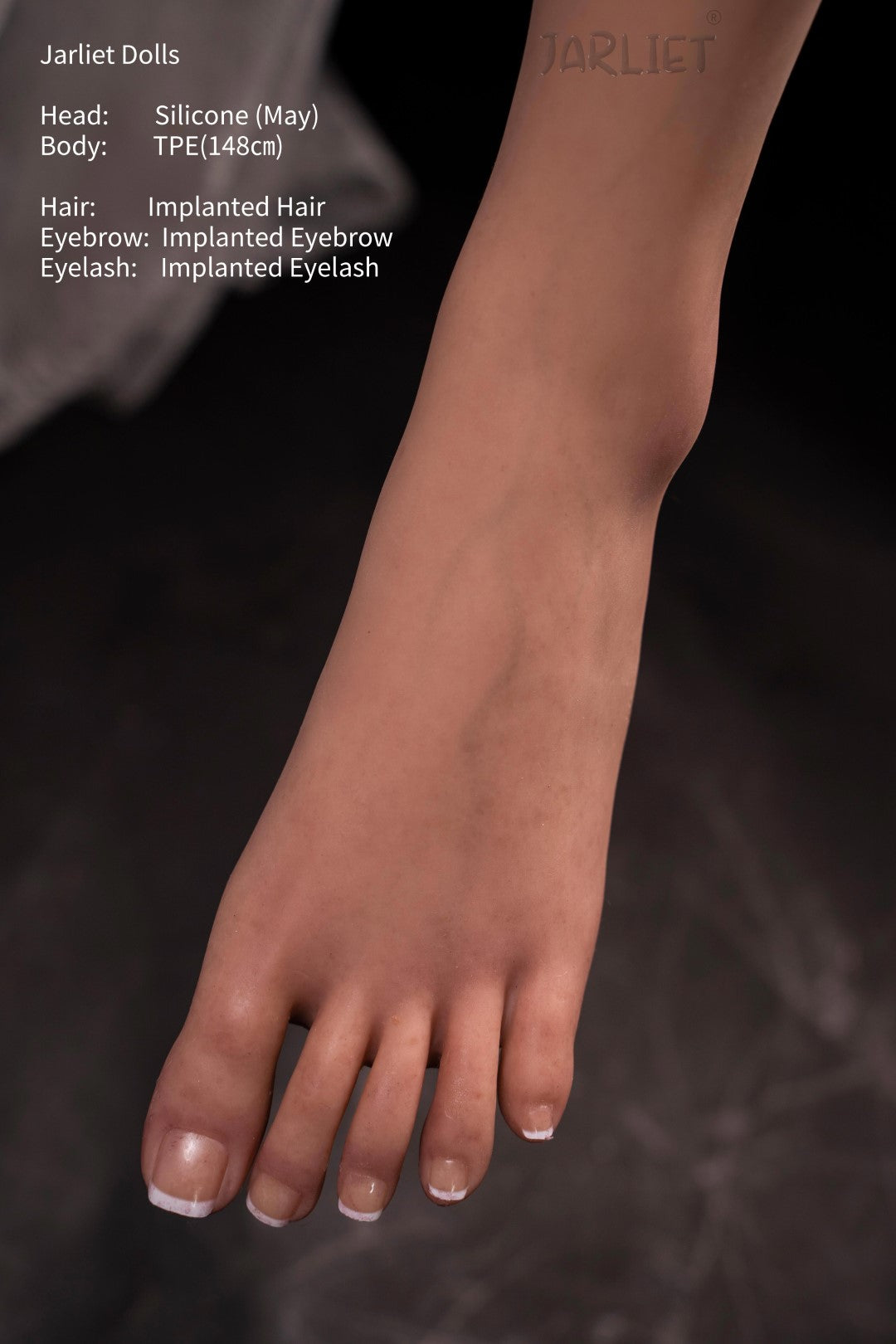 Puede muñeca sexual (Jarliet 148cm E-Cup TPE+Silicona)