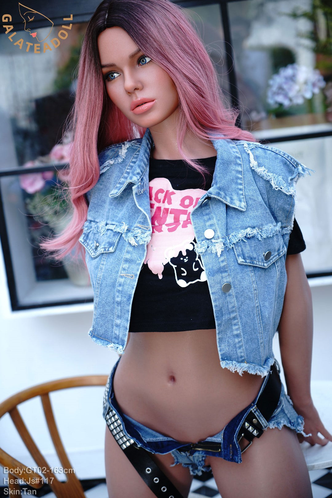 belinda muñeca sexual (Galatea Doll 163 cm D-Cup #117 Silicona)