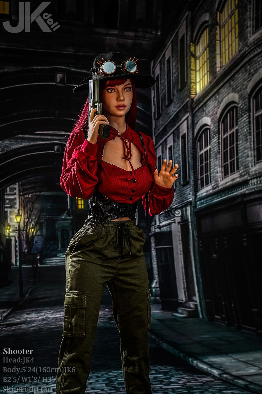 tirador muñeca sexual (JK-Doll Copa D de 160 cm JK4 TPE)