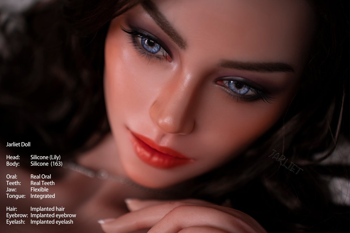 lirio muñeca sexual (Jarliet 163 cm D-Cup de silicona)