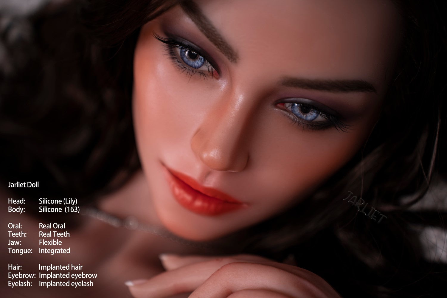 lirio muñeca sexual (Jarliet 163 cm D-Cup de silicona)