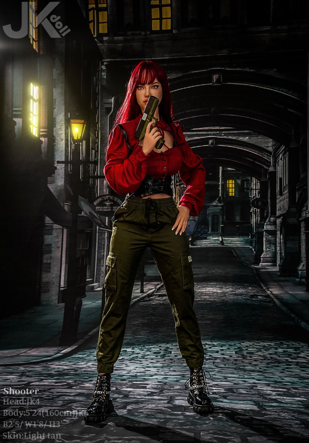 tirador muñeca sexual (JK-Doll Copa D de 160 cm JK4 TPE)