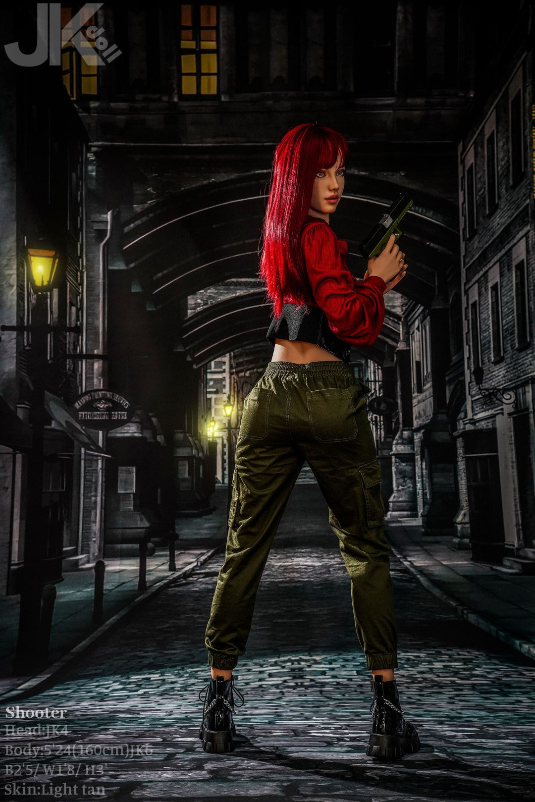 tirador muñeca sexual (JK-Doll Copa D de 160 cm JK4 TPE)