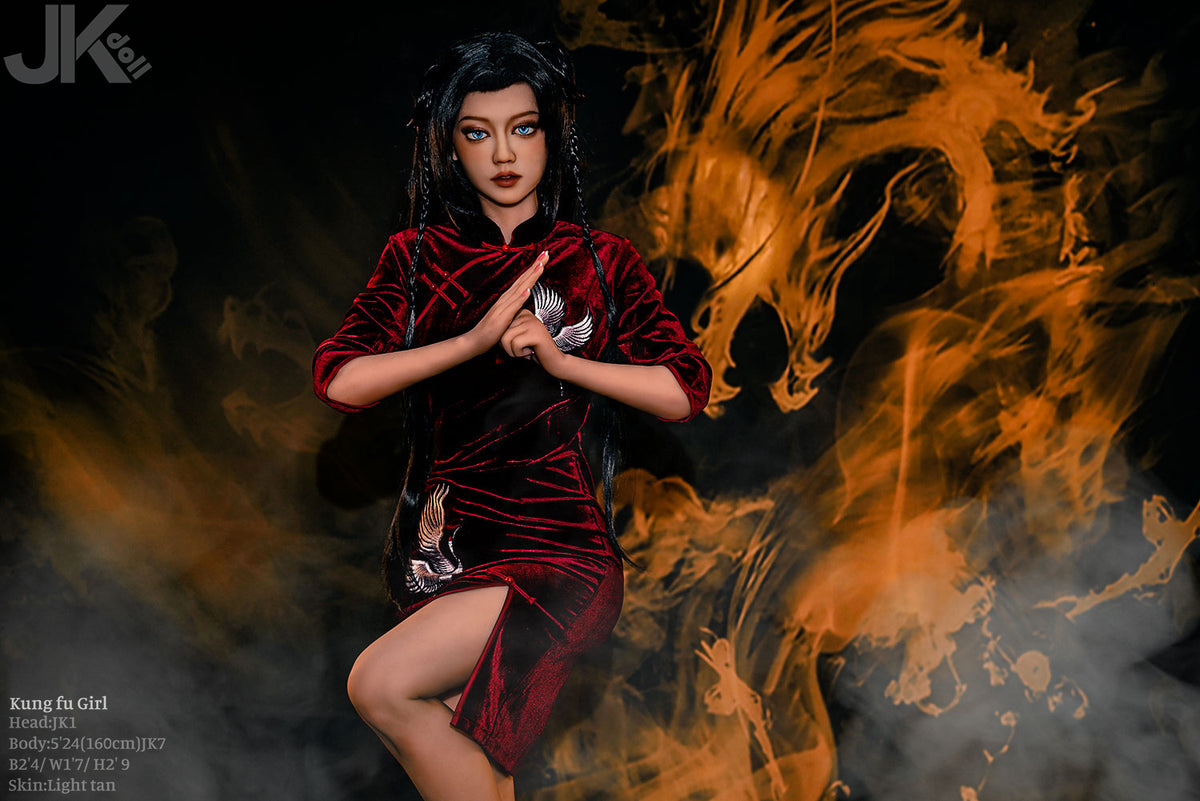 Chica Ku fung muñeca sexual (JK-Doll Copa D de 160 cm JK1 TPE)