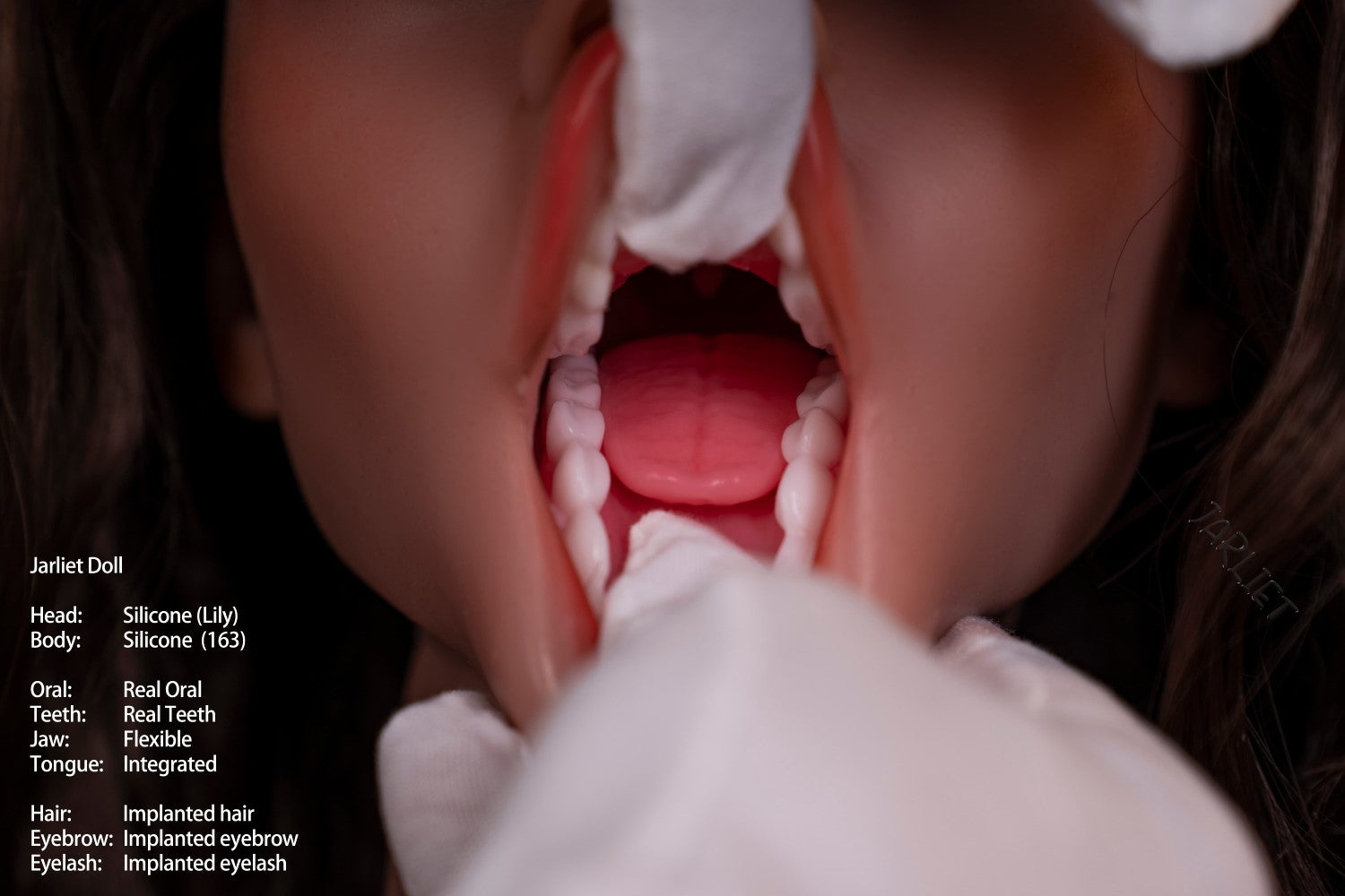 lirio muñeca sexual (Jarliet 163 cm D-Cup de silicona)