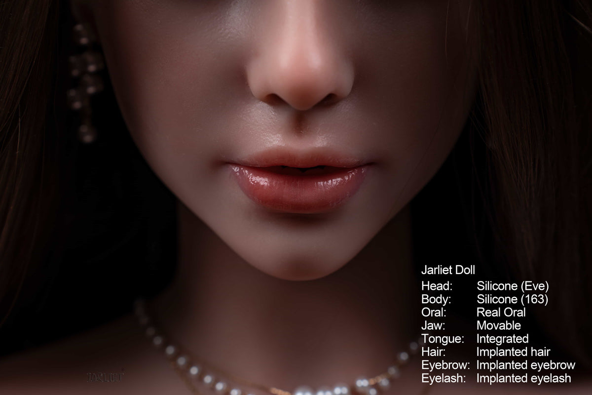 Víspera muñeca sexual (Jarliet 163 cm D-Cup de silicona)