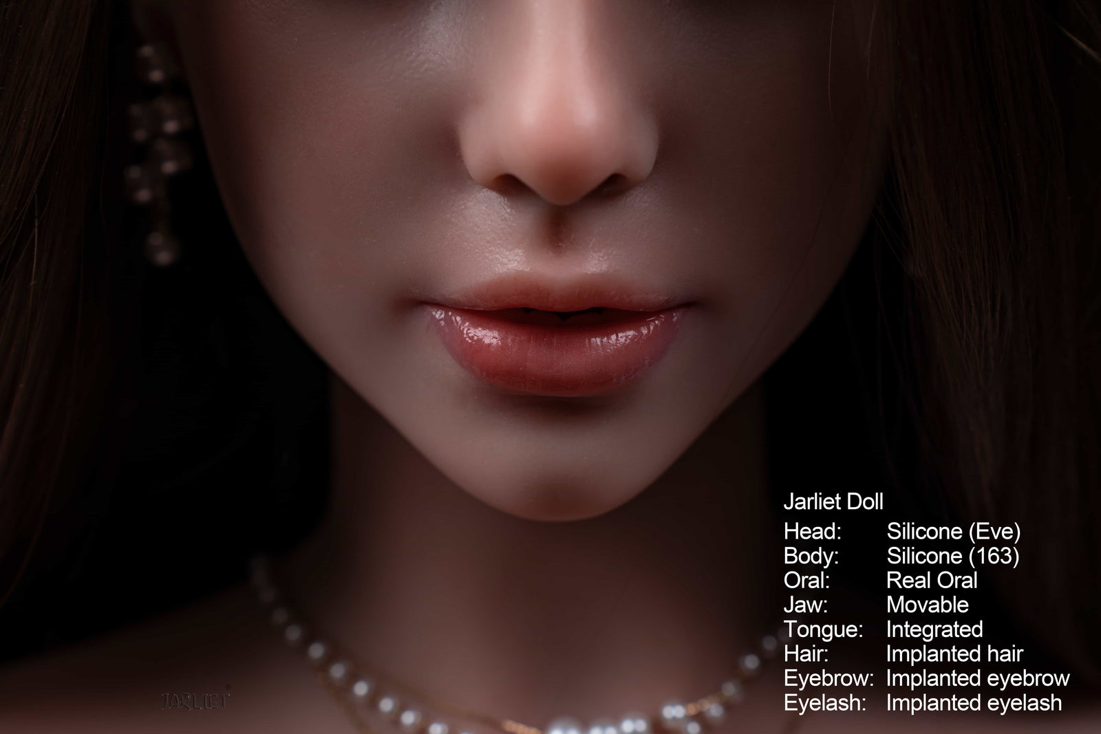 Víspera muñeca sexual (Jarliet 163 cm D-Cup de silicona)