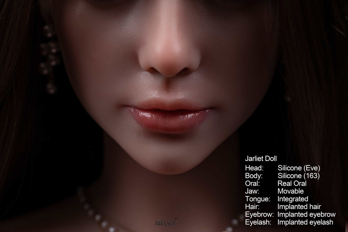 Víspera muñeca sexual (Jarliet 163 cm D-Cup de silicona)