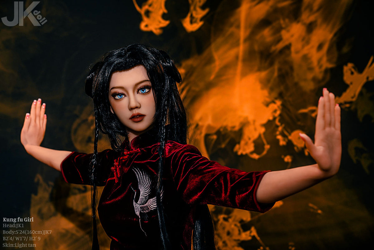 Chica Ku fung muñeca sexual (JK-Doll Copa D de 160 cm JK1 TPE)