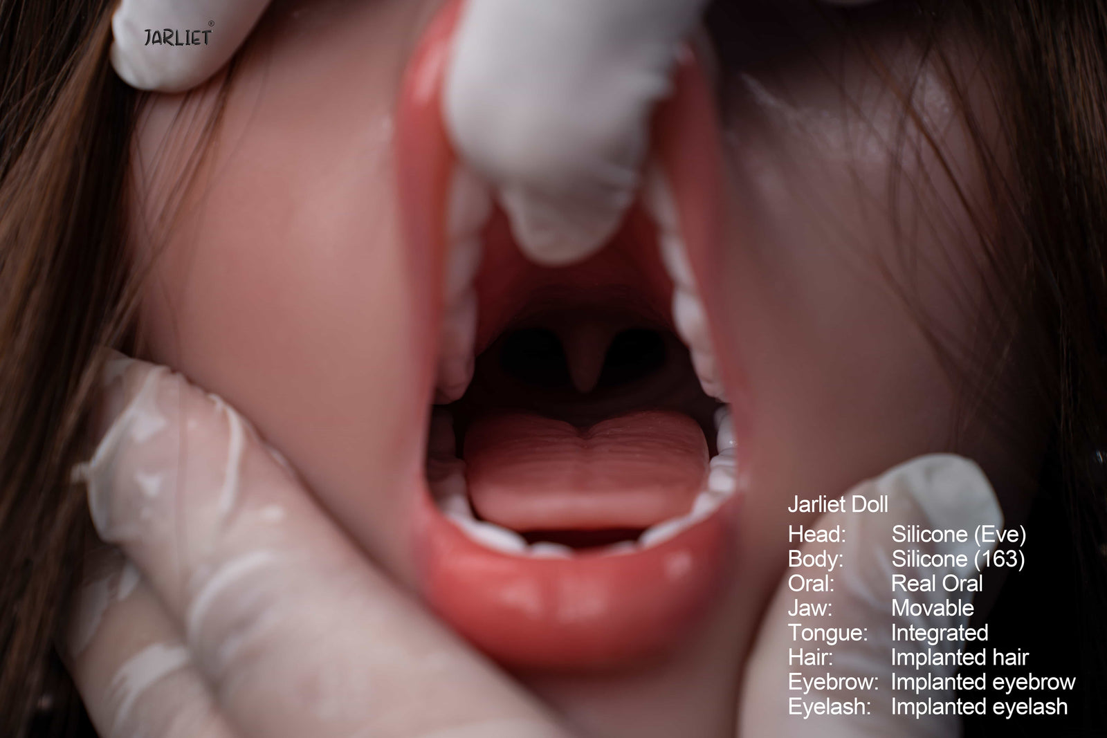 Víspera muñeca sexual (Jarliet 163 cm D-Cup de silicona)