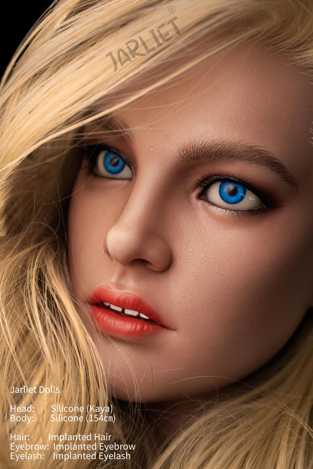 kaya 2 muñeca sexual (Jarliet 154 cm copa C de silicona)