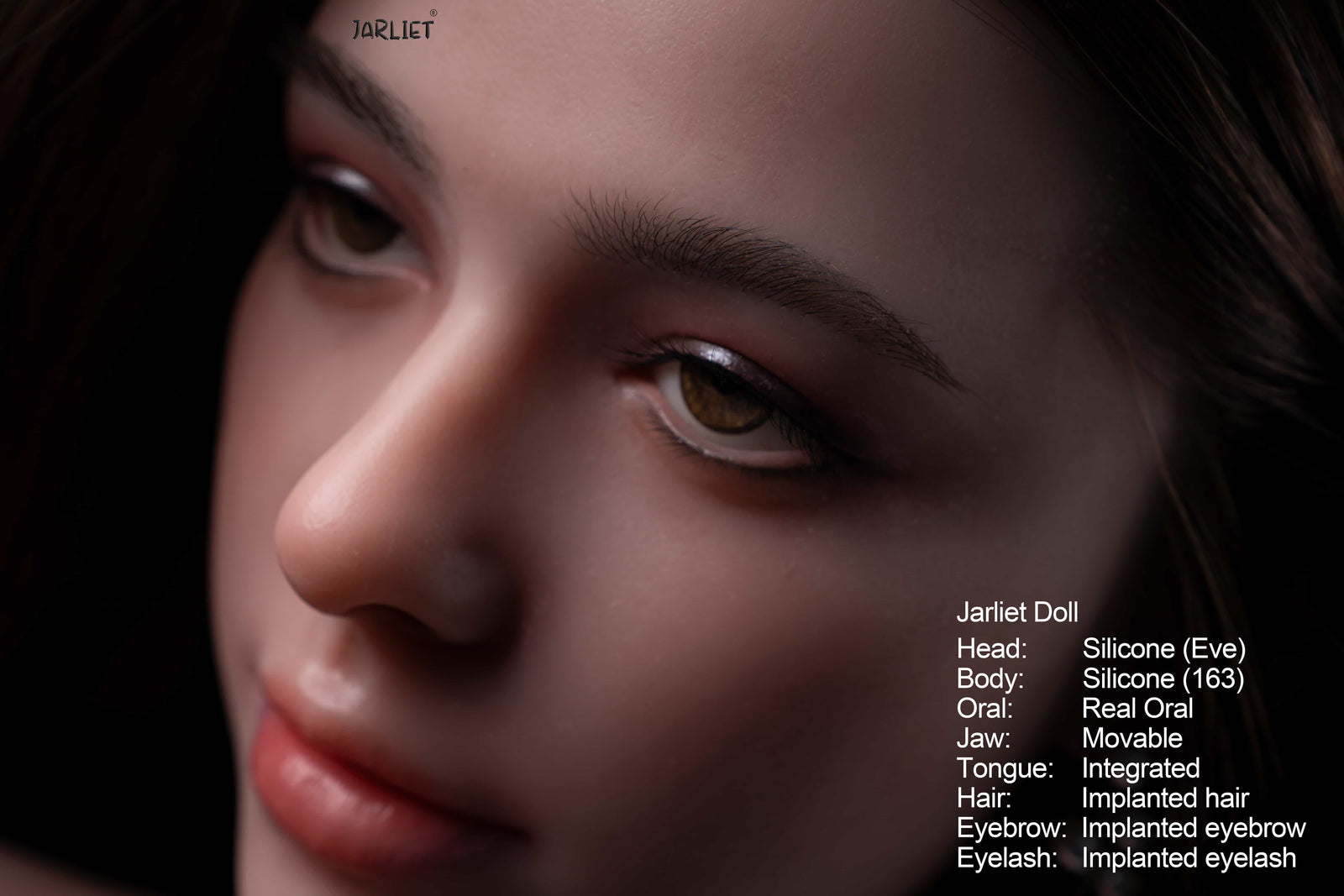 Víspera muñeca sexual (Jarliet 163 cm D-Cup de silicona)