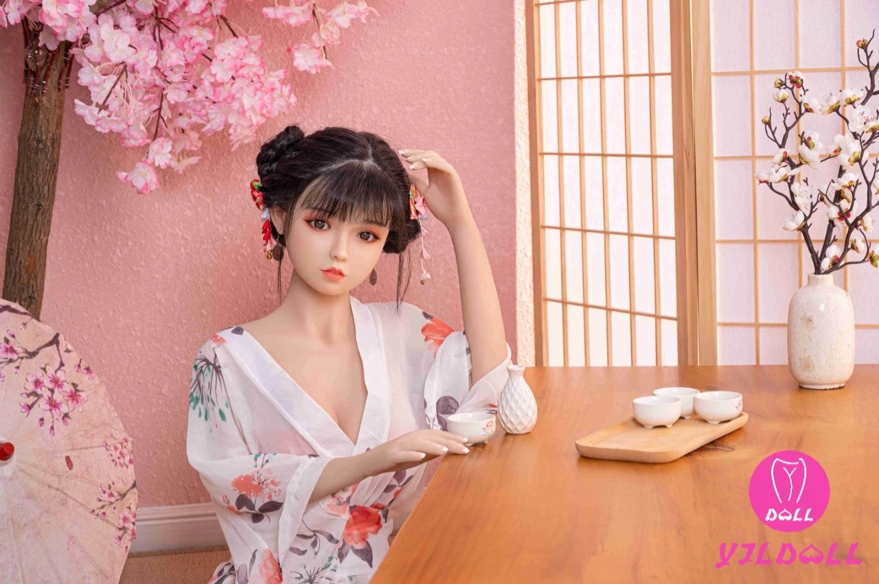 Irene muñeca sexual (YJL Doll 148 cm C-CUP #210 TPE+Silicona)