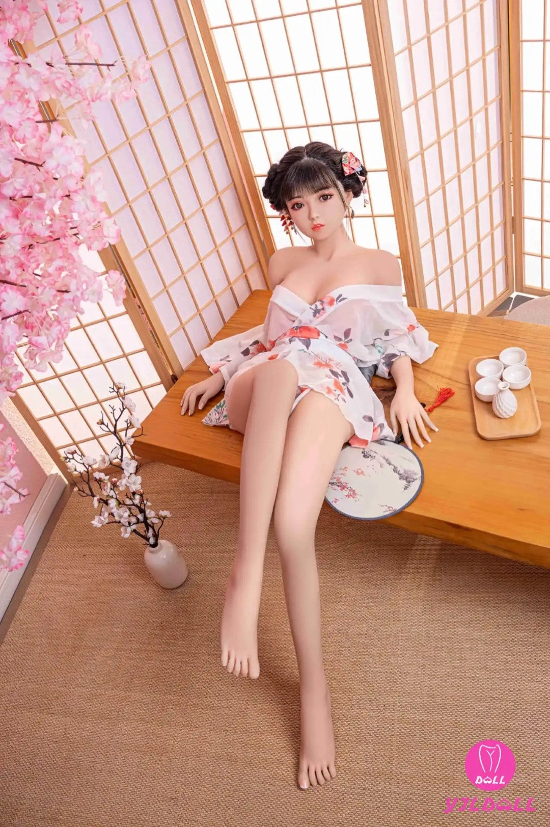 Irene muñeca sexual (YJL Doll 148 cm C-CUP #210 TPE+Silicona)