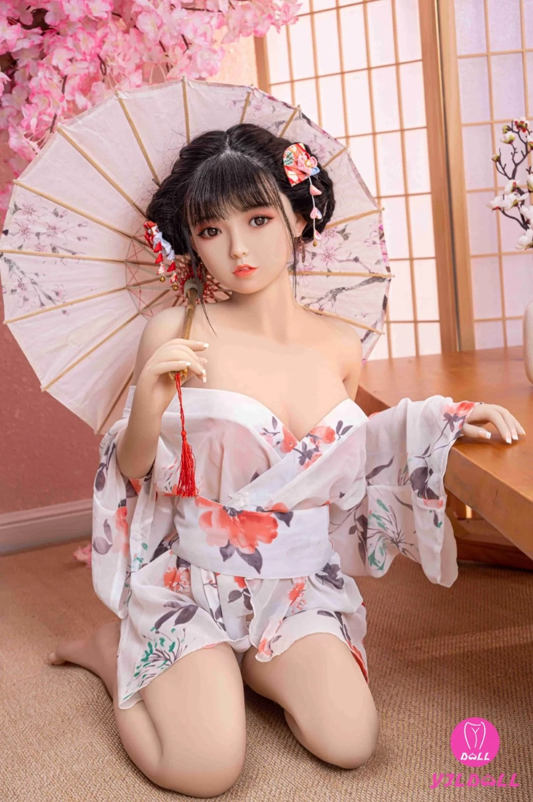 Irene muñeca sexual (YJL Doll 148 cm C-CUP #210 TPE+Silicona)