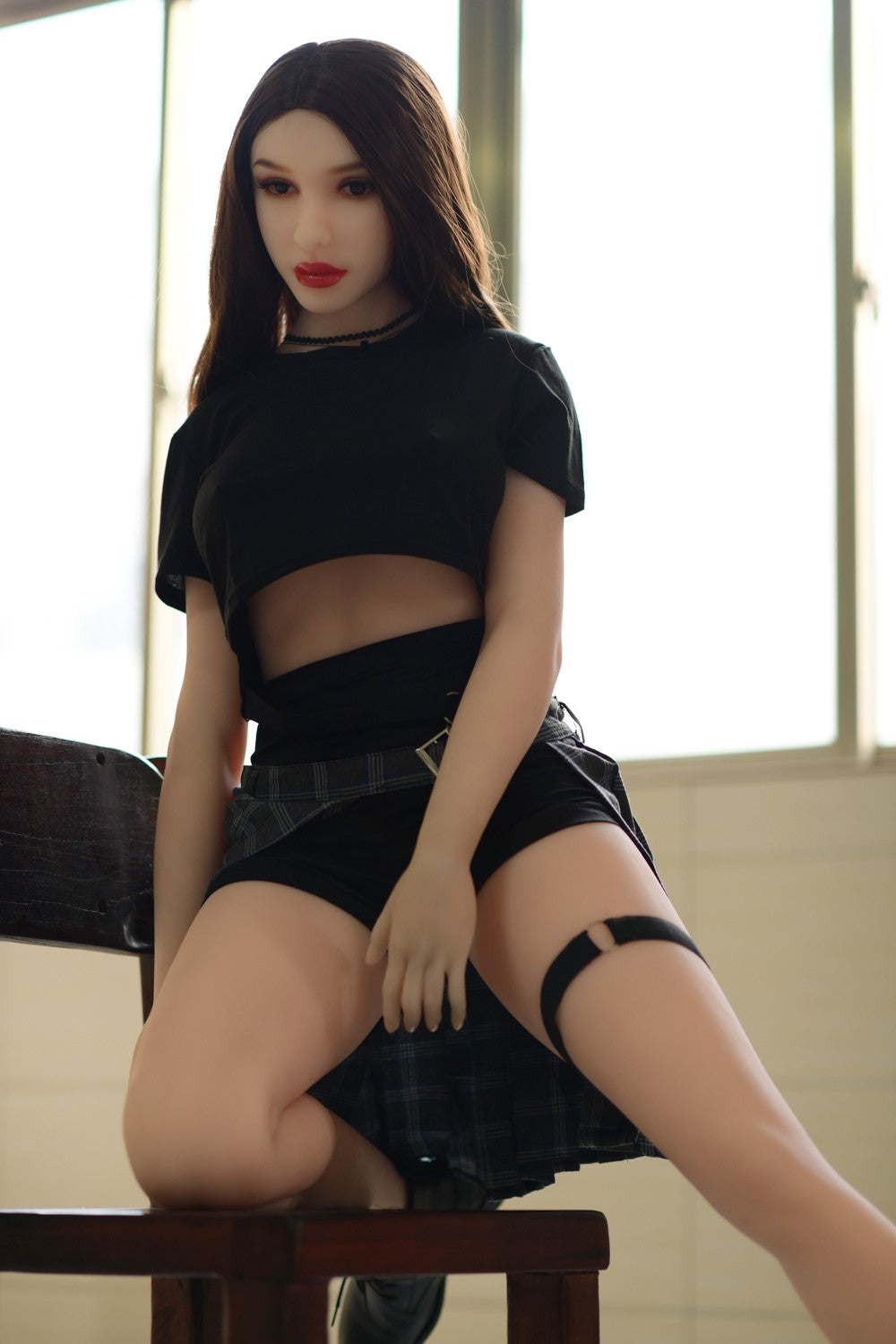Stephanie muñeca sexual (HRDoll 165 cm D-Kupa #39 TPE)