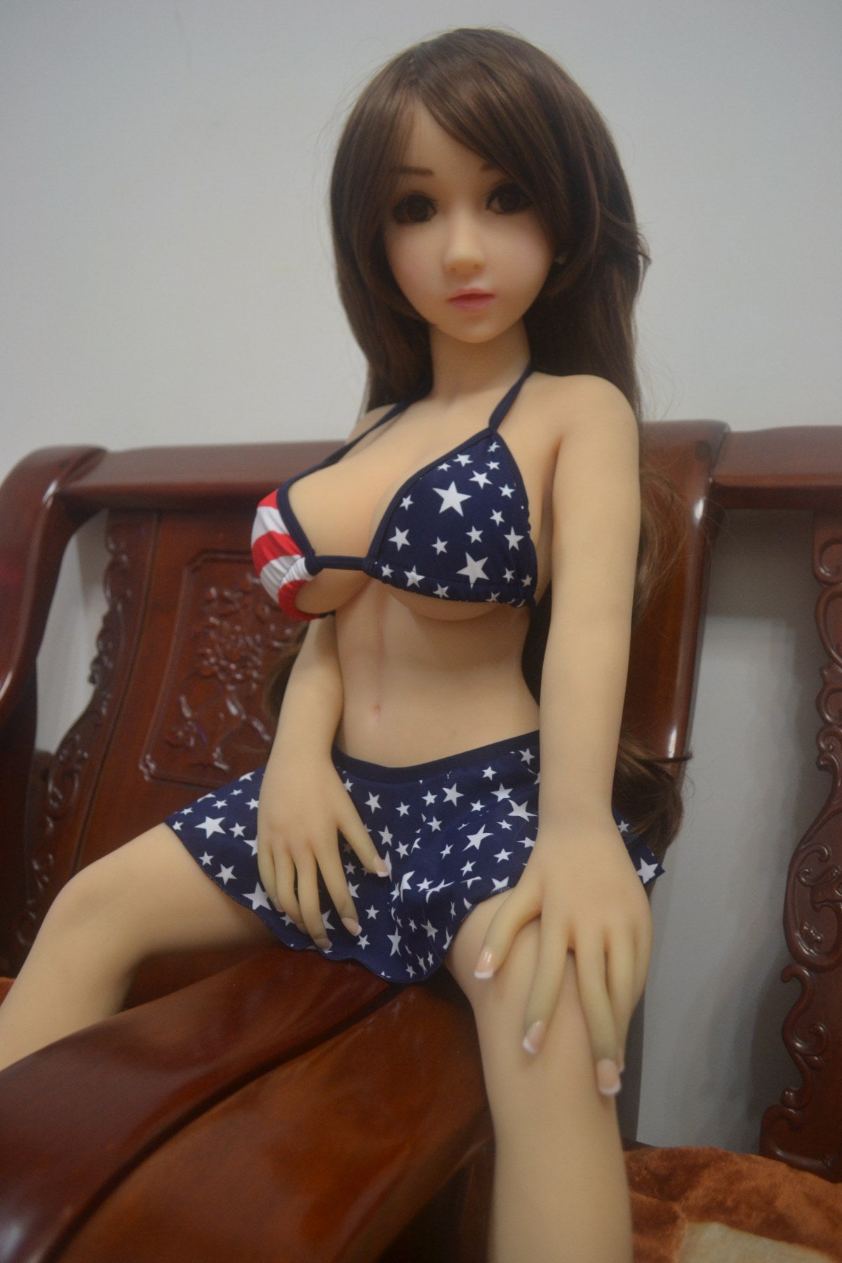 Lirio muñeca sexual (WM-Doll Classic Mini copa D de 100 cm #103 TPE)